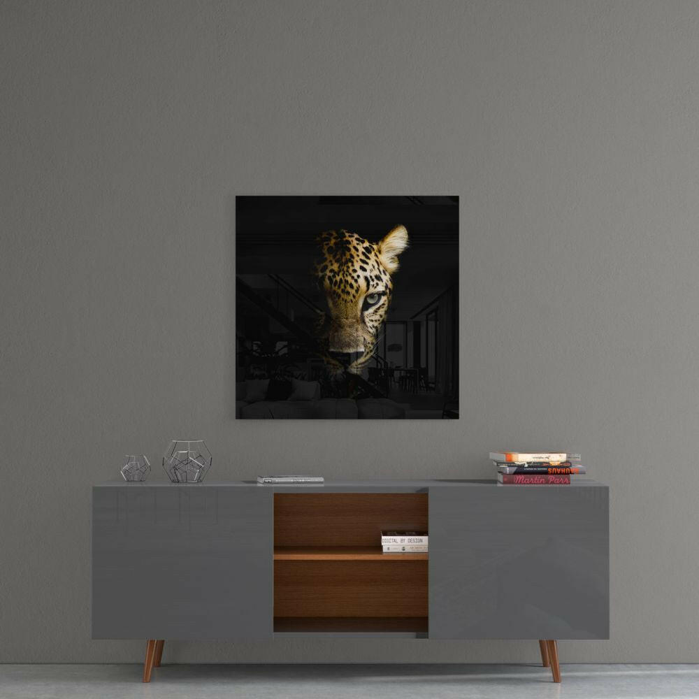 Insigneart USA Insigneart USA Leopard Glass Wall Art