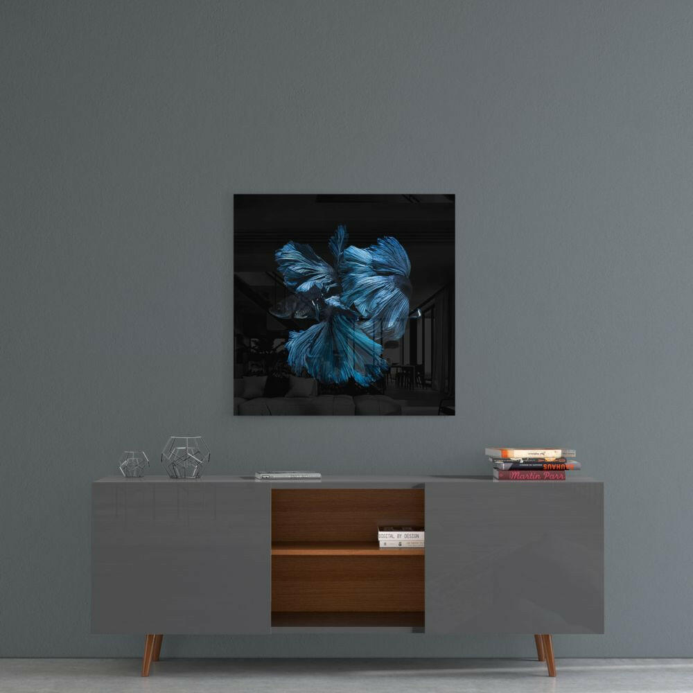 Insigneart USA Insigneart USA Betta Fish Glass Wall Art
