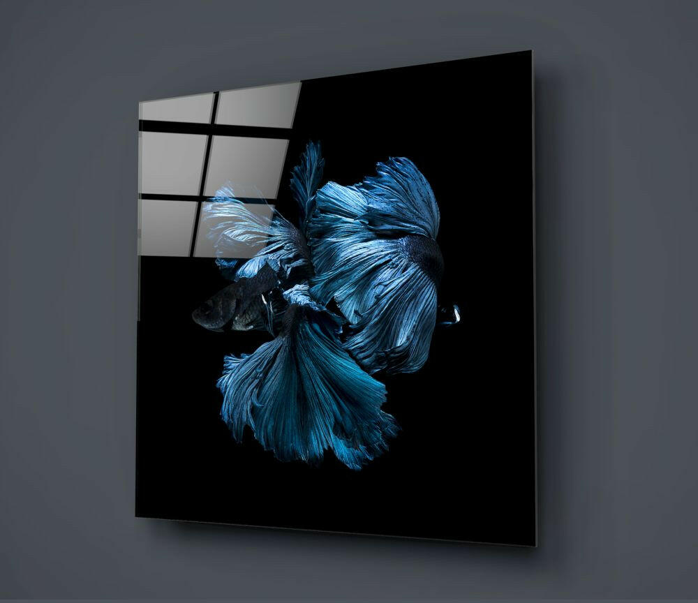 Insigneart USA Insigneart USA Betta Fish Glass Wall Art