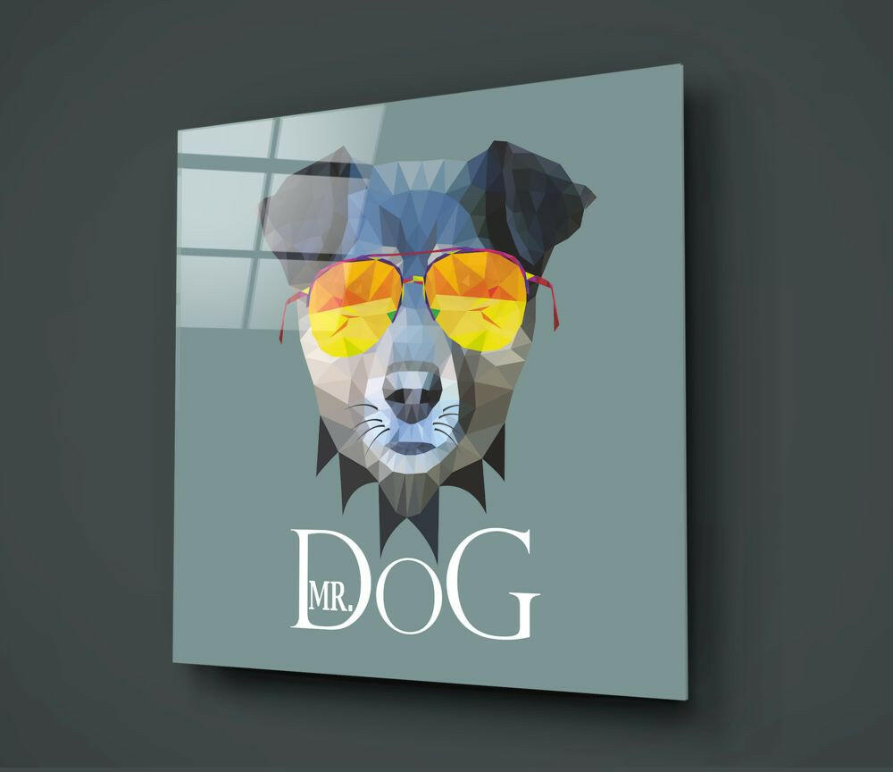 Insigneart USA Insigneart USA Dog Glass Wall Art