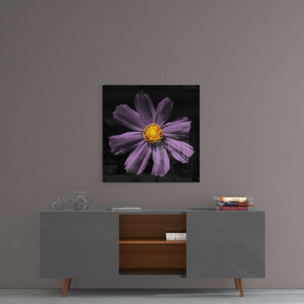 Insigneart USA Insigneart USA Pink Flower Glass Wall Art