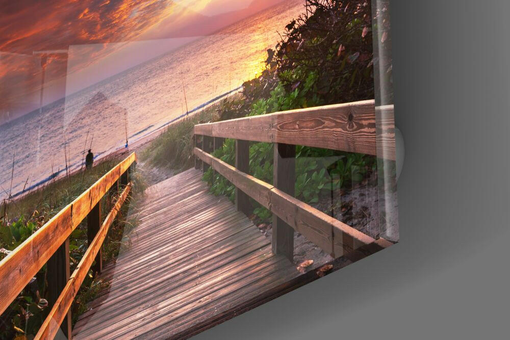 Insigneart USA Insigneart USA Sea Landscape Glass Wall Art