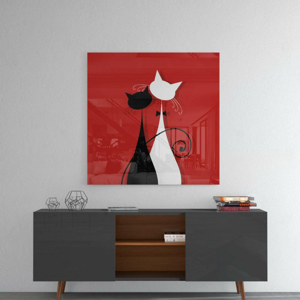 Insigneart USA Insigneart USA Cats Glass Wall Art