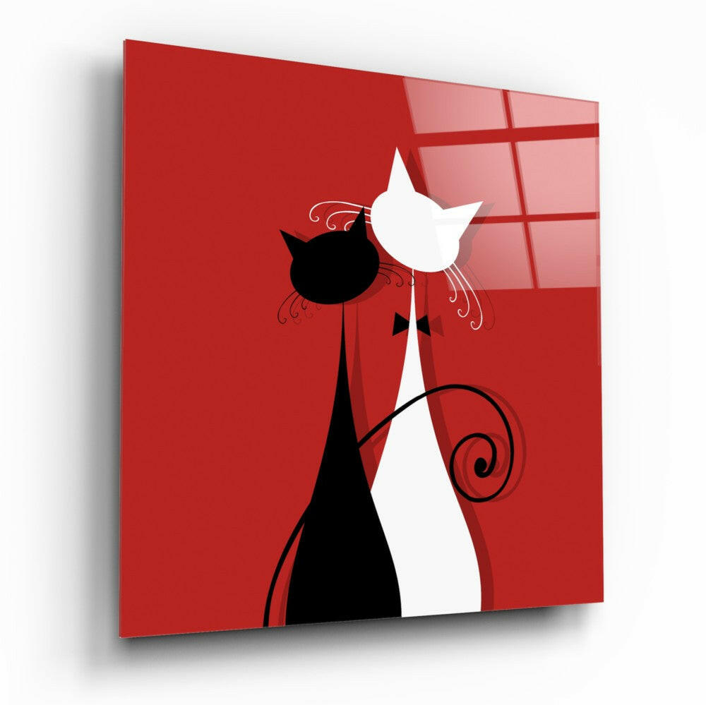 Insigneart USA Insigneart USA Cats Glass Wall Art