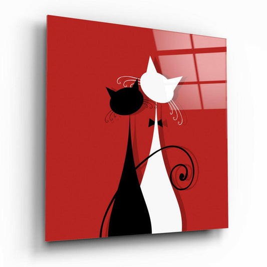 Insigneart USA Insigneart USA Cats Glass Wall Art