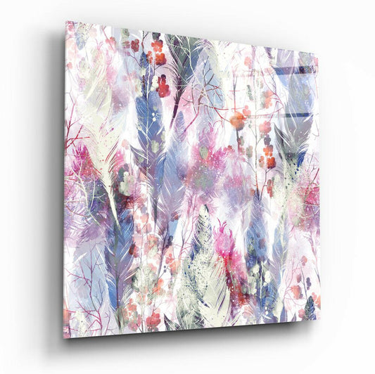 Insigneart USA Insigneart USA Feather Glass Wall Art