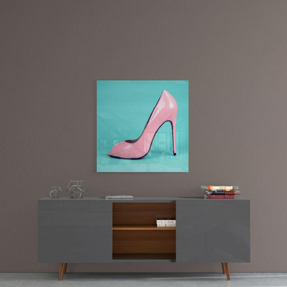 Insigneart USA Insigneart USA Heeled Shoes Glass Wall Art