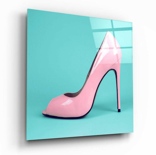 Insigneart USA Insigneart USA Heeled Shoes Glass Wall Art