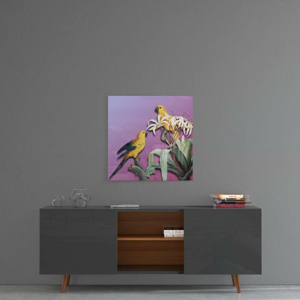 Insigneart USA Insigneart USA Parrot Glass Wall Art