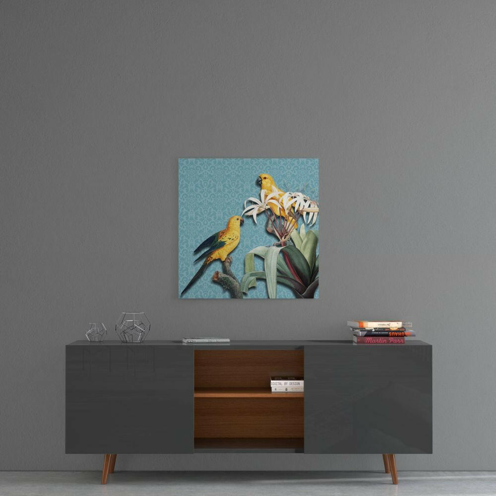 Insigneart USA Insigneart USA Parrot Glass Wall Art