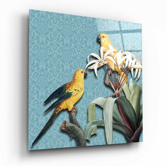 Insigneart USA Insigneart USA Parrot Glass Wall Art