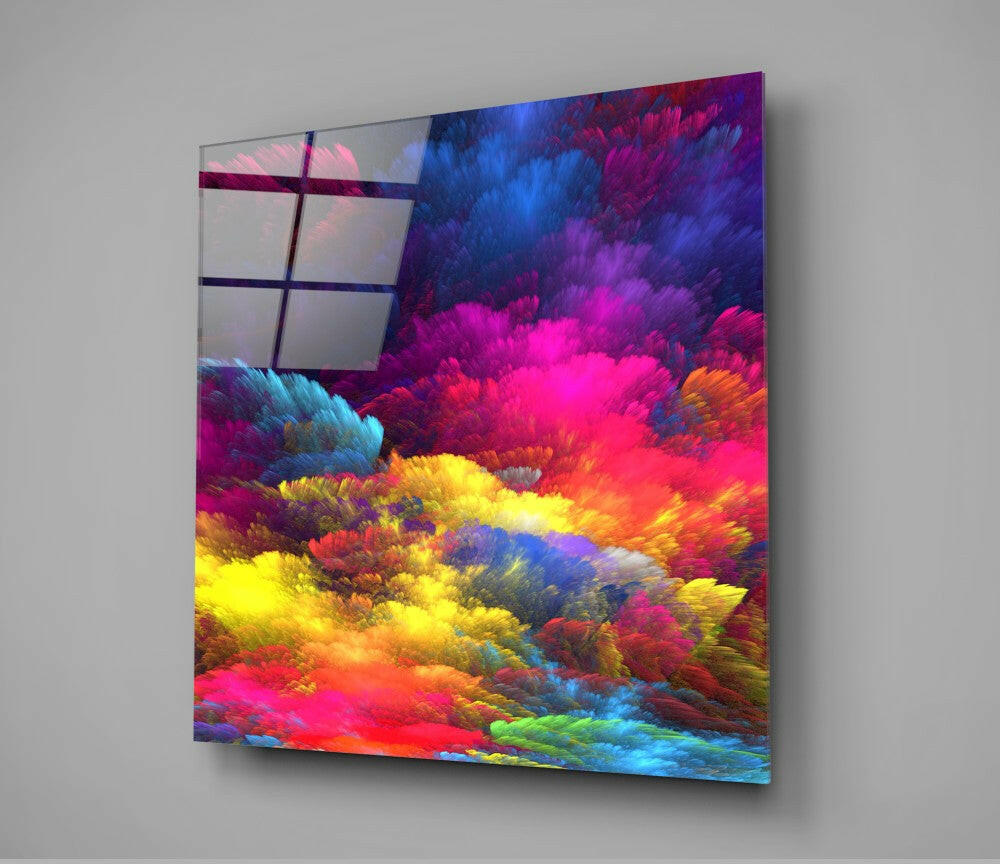 Insigneart USA Insigneart USA Color Explosion Glass Wall Art