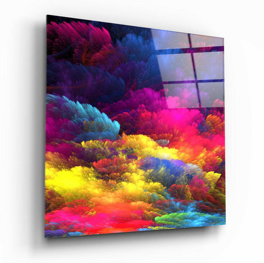 Insigneart USA Insigneart USA Color Explosion Glass Wall Art