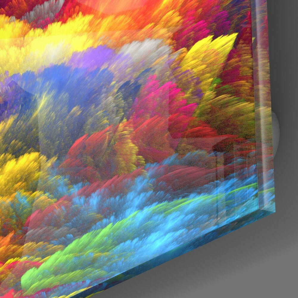 Insigneart USA Insigneart USA Color Explosion Glass Wall Art