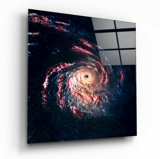 Insigneart USA Insigneart USA Space - Black Hole Glass Wall Art