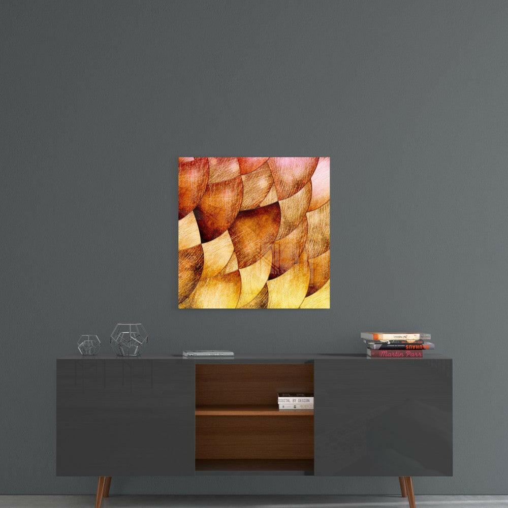 Insigneart USA Insigneart USA Gold Shells Glass Wall Art