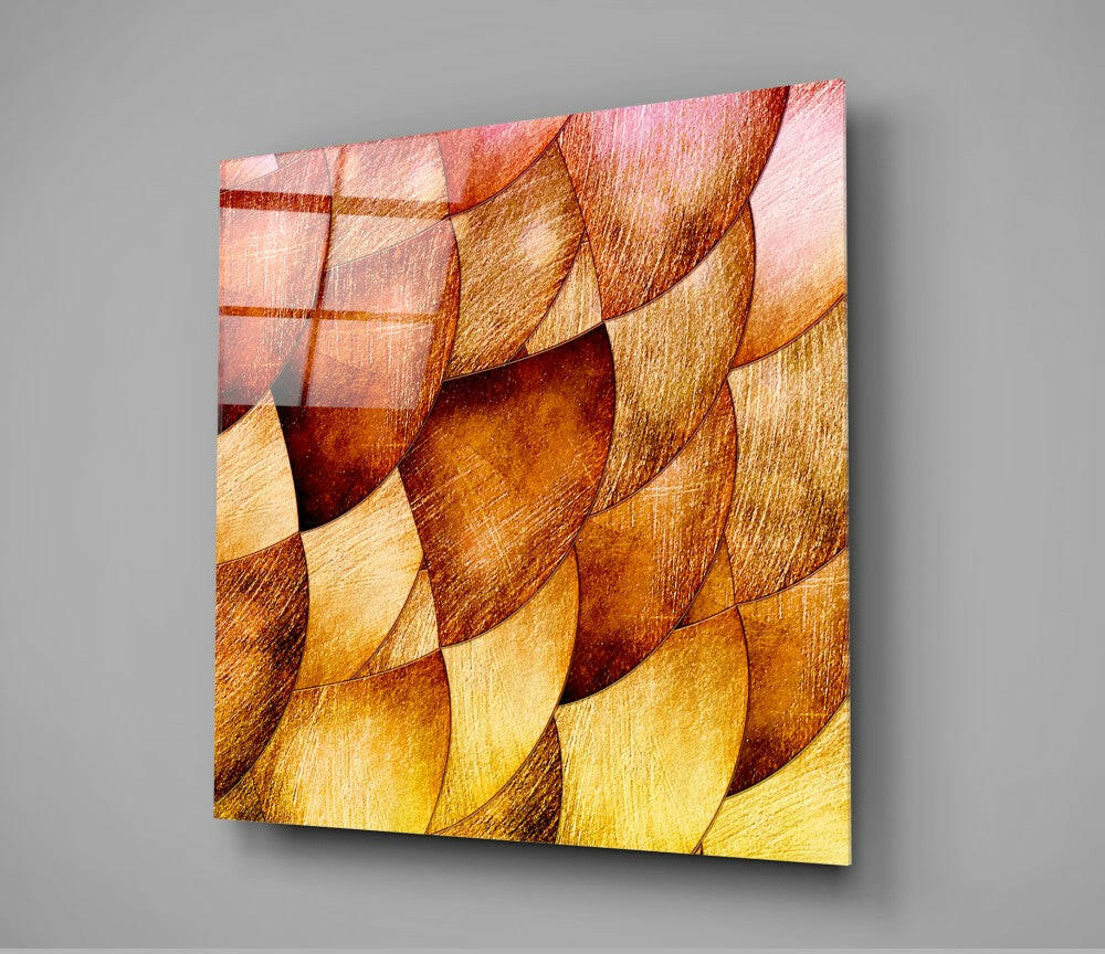 Insigneart USA Insigneart USA Gold Shells Glass Wall Art