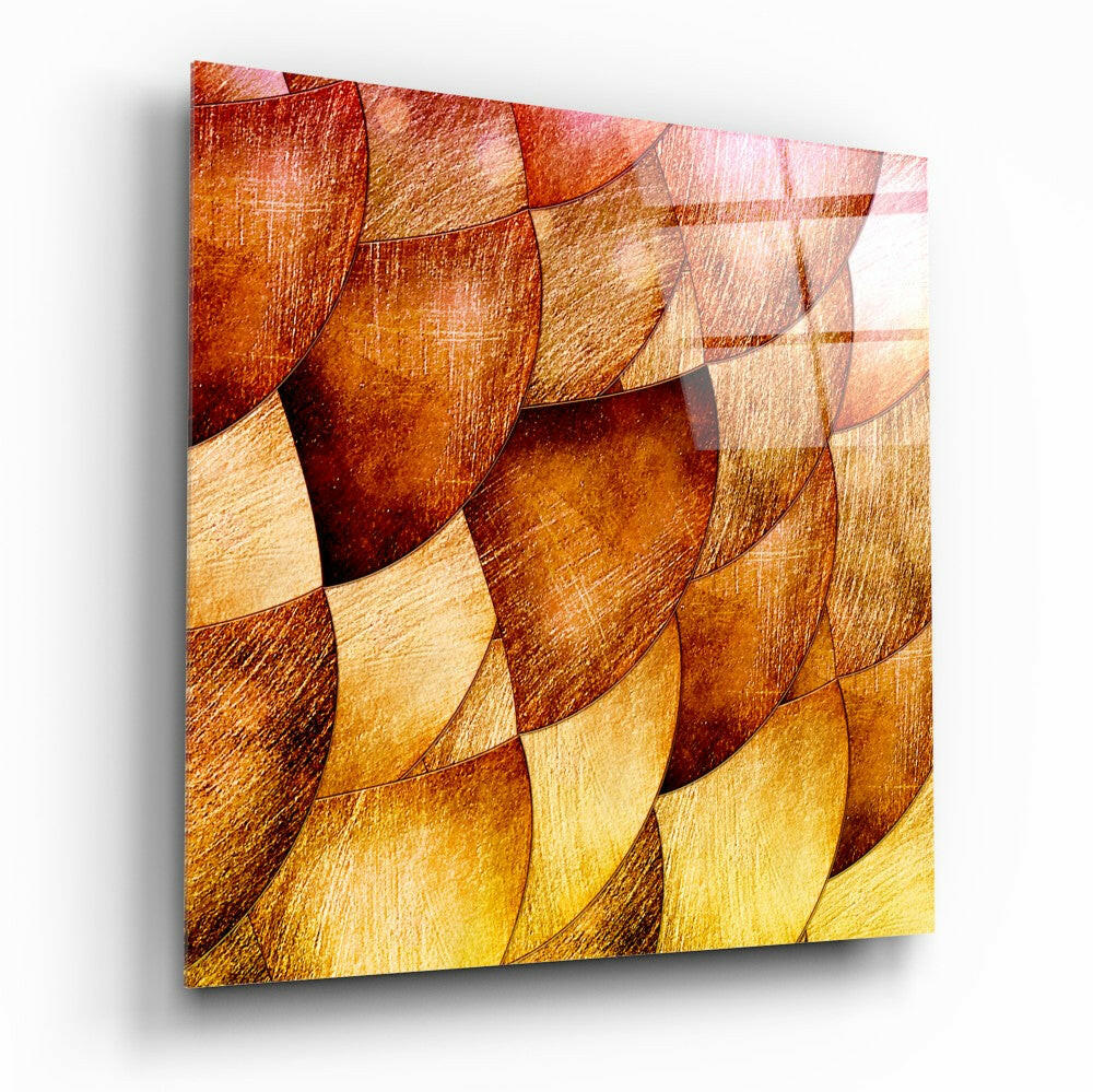 Insigneart USA Insigneart USA Gold Shells Glass Wall Art