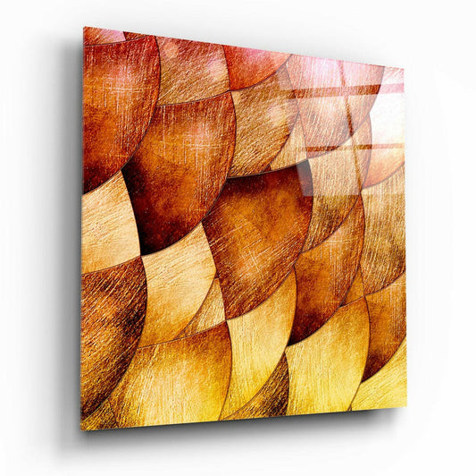 Insigneart USA Insigneart USA Gold Shells Glass Wall Art