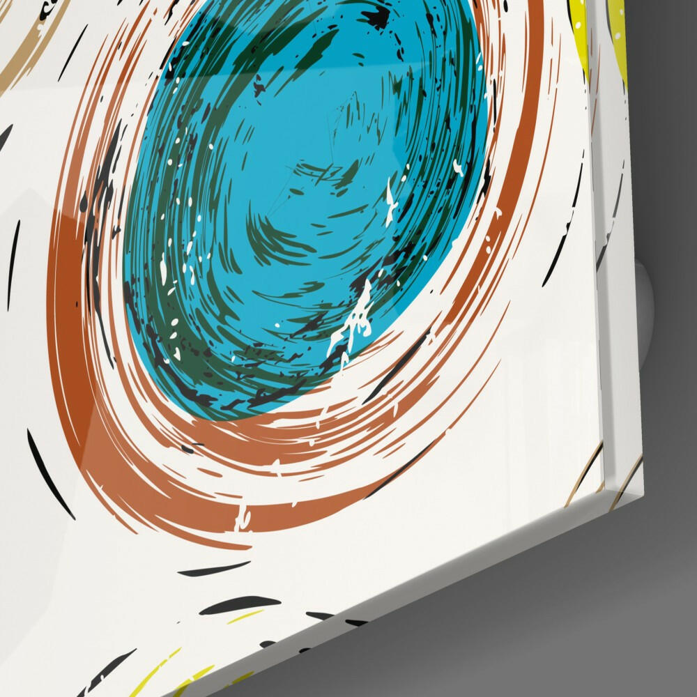 Insigneart USA Insigneart USA Colored Cores Glass Wall Art