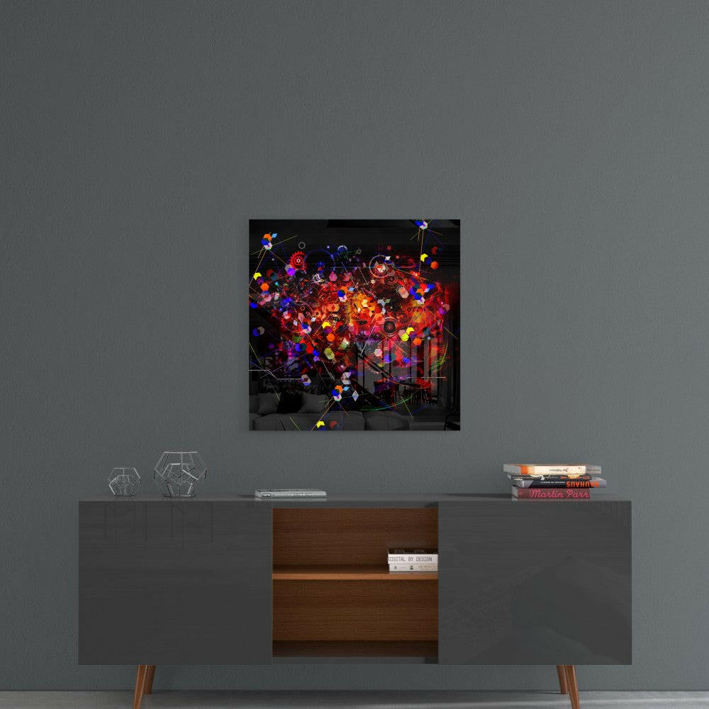 Insigneart USA Insigneart USA Mechanical Harmony Glass Wall Art