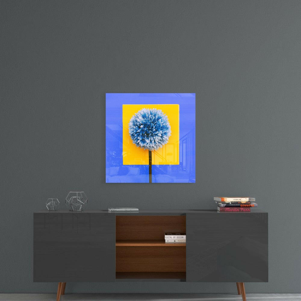 Insigneart USA Insigneart USA Posture of the Hydrangea Glass Wall Art
