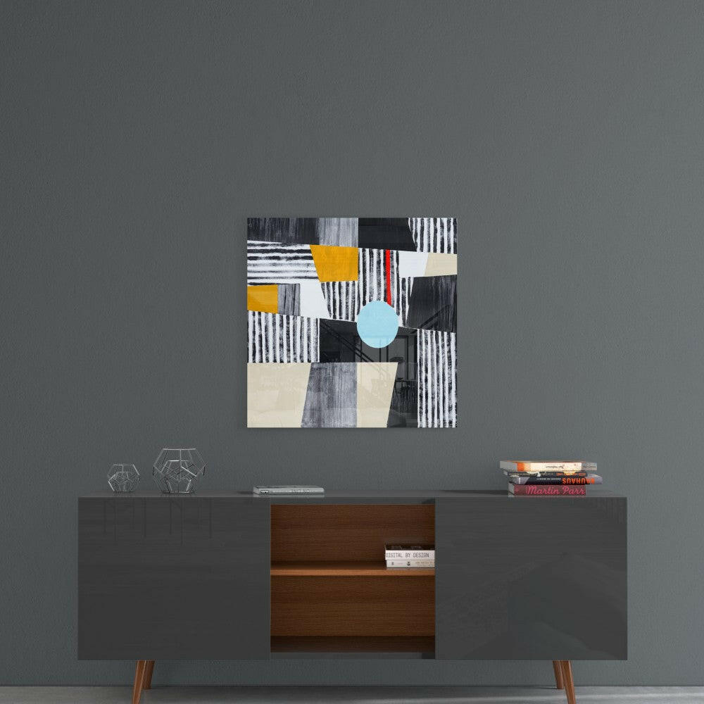 Insigneart USA Insigneart USA Blue Dot Glass Wall Art