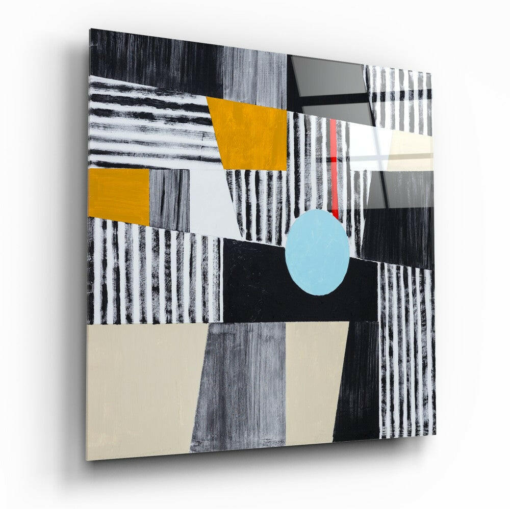 Insigneart USA Insigneart USA Blue Dot Glass Wall Art