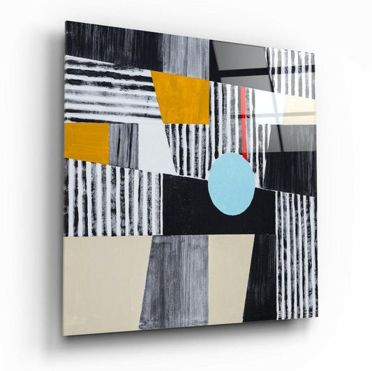 Insigneart USA Insigneart USA Blue Dot Glass Wall Art