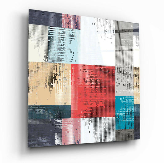 Insigneart USA Insigneart USA Patchwork Glass Wall Art