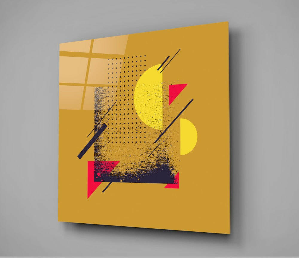Insigneart USA Insigneart USA Moon Section Glass Wall Art