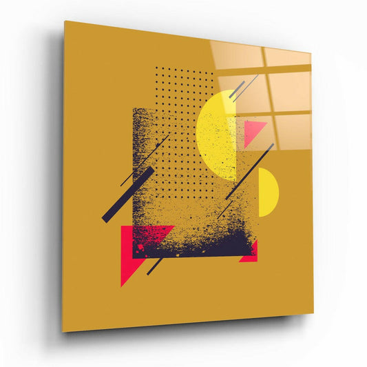 Insigneart USA Insigneart USA Moon Section Glass Wall Art