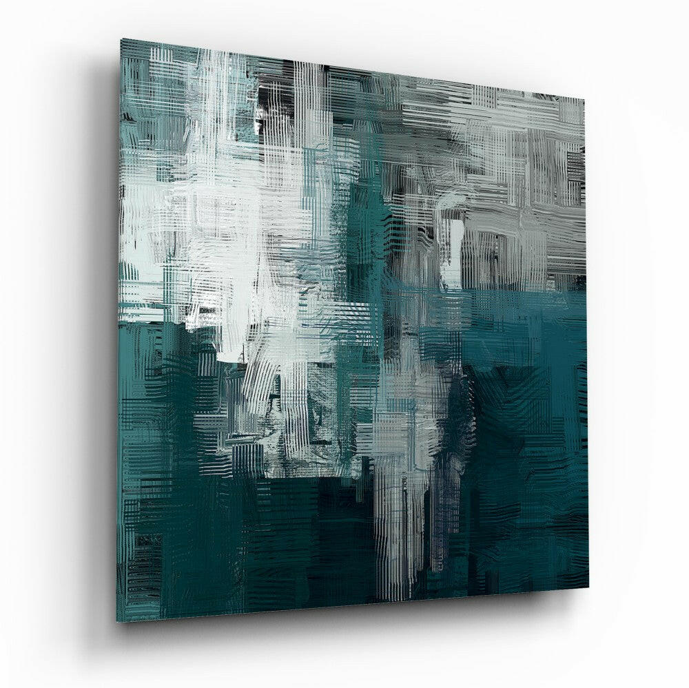Insigneart USA Insigneart USA Green Touch Glass Wall Art