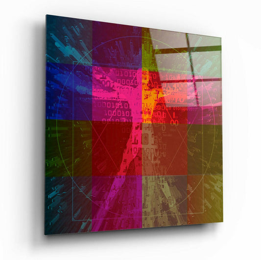 Insigneart USA Insigneart USA Da Vinci's Lines Glass Wall Art