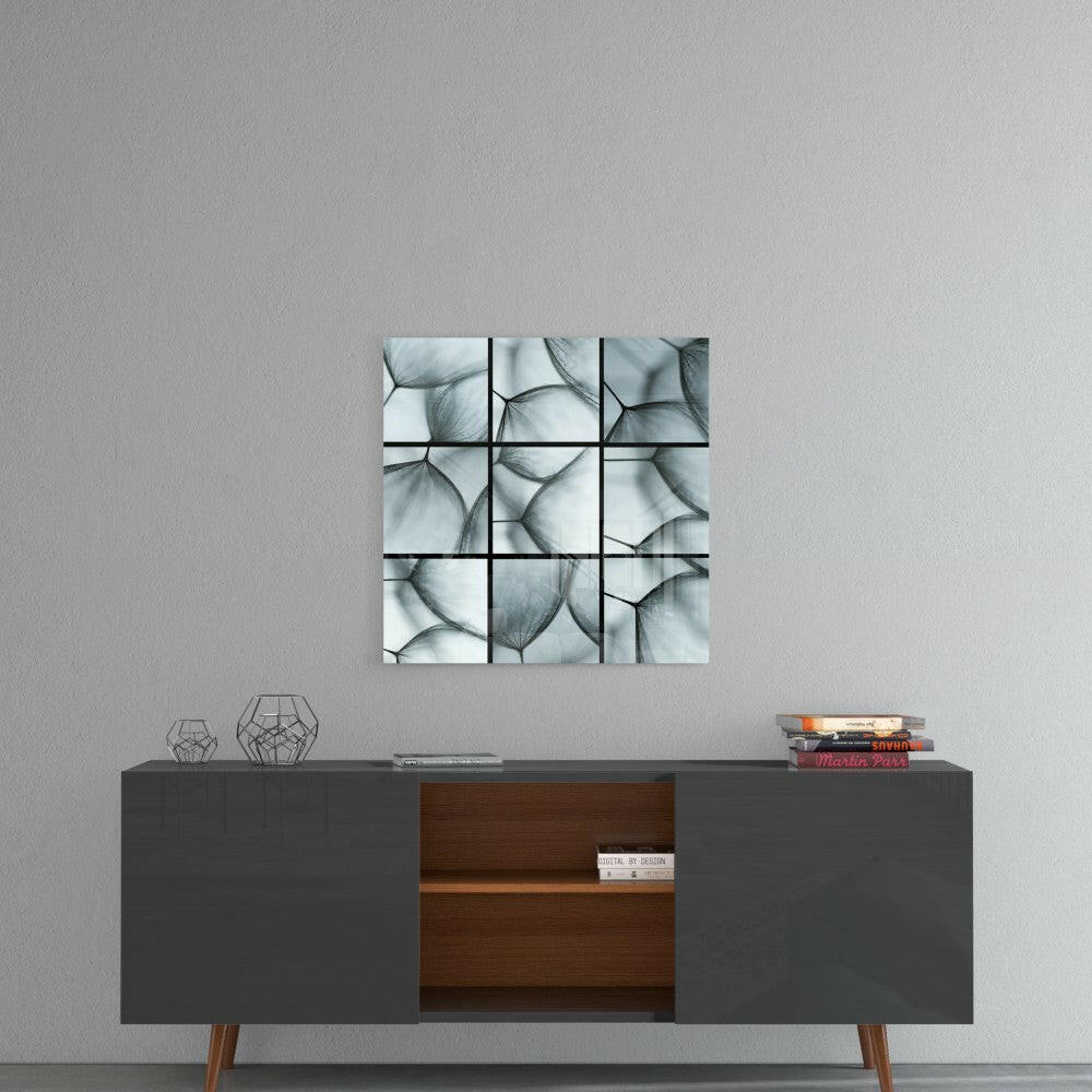 Insigneart USA Insigneart USA Bee Eye Dandelion Glass Wall Art