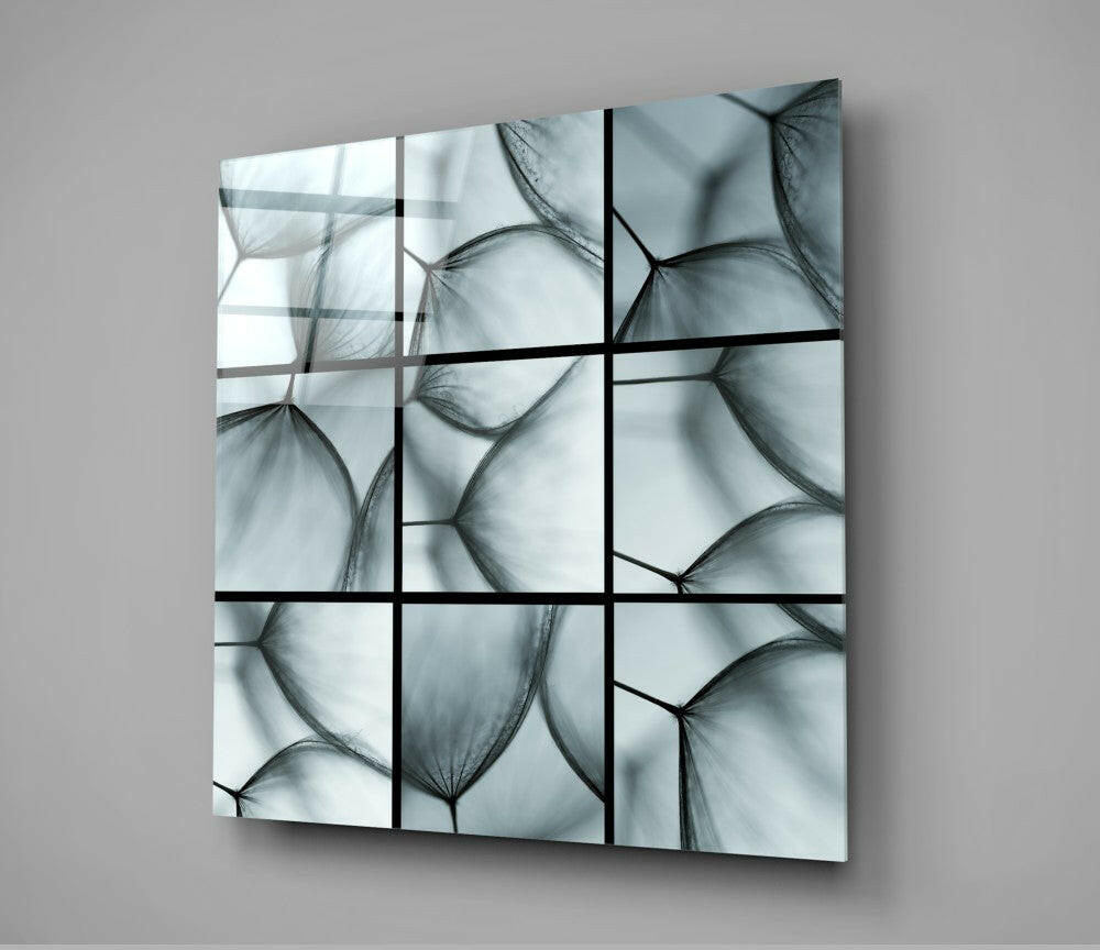 Insigneart USA Insigneart USA Bee Eye Dandelion Glass Wall Art