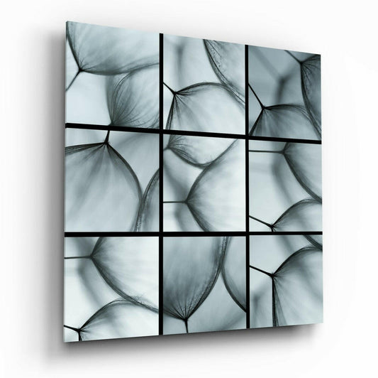 Insigneart USA Insigneart USA Bee Eye Dandelion Glass Wall Art