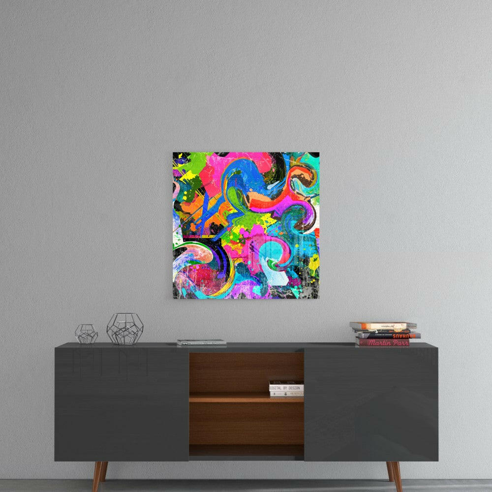 Insigneart USA Insigneart USA Color Revolt Glass Wall Art