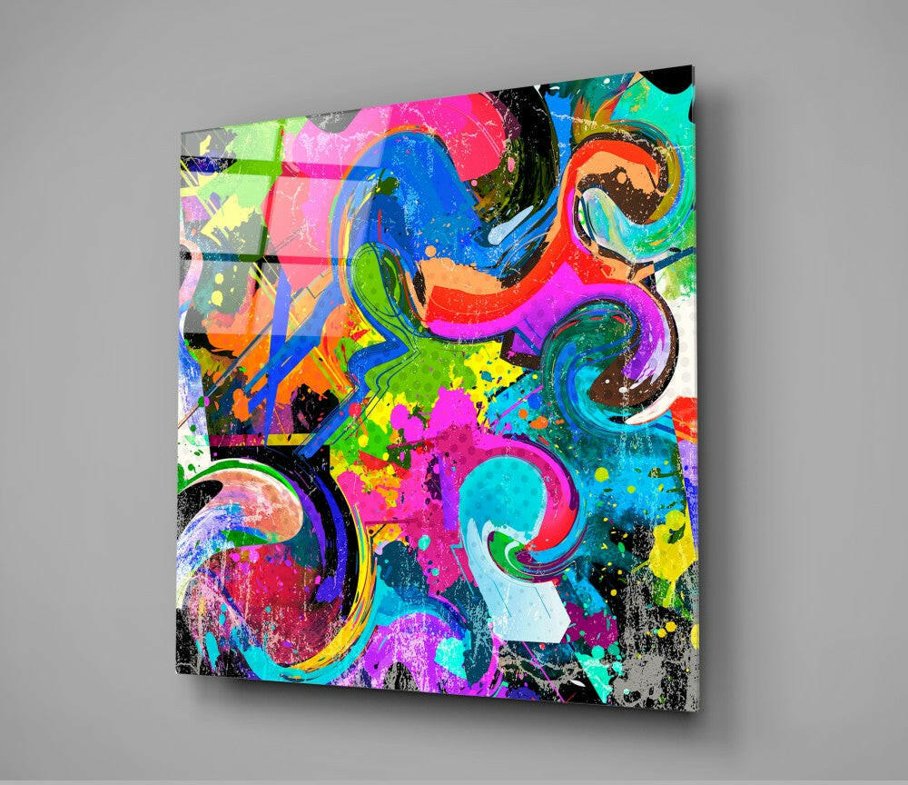 Insigneart USA Insigneart USA Color Revolt Glass Wall Art