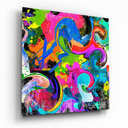 Insigneart USA Insigneart USA Color Revolt Glass Wall Art