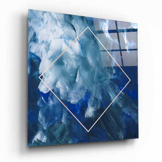Insigneart USA Insigneart USA Pouring Clouds Glass Wall Art