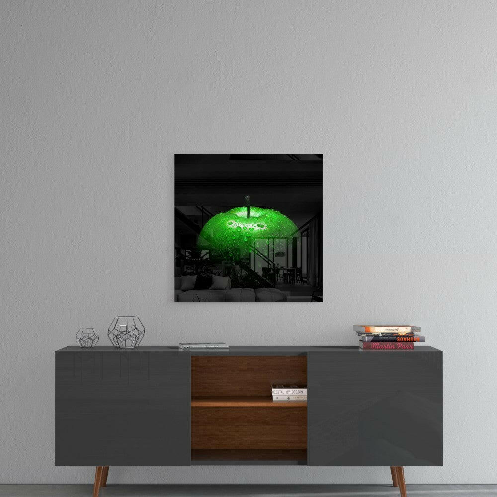 Insigneart USA Insigneart USA Green Apple Glass Wall Art