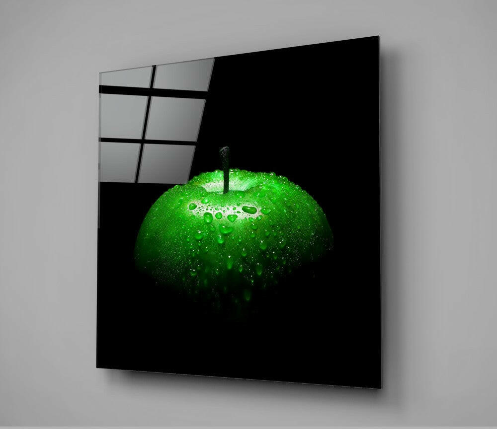 Insigneart USA Insigneart USA Green Apple Glass Wall Art