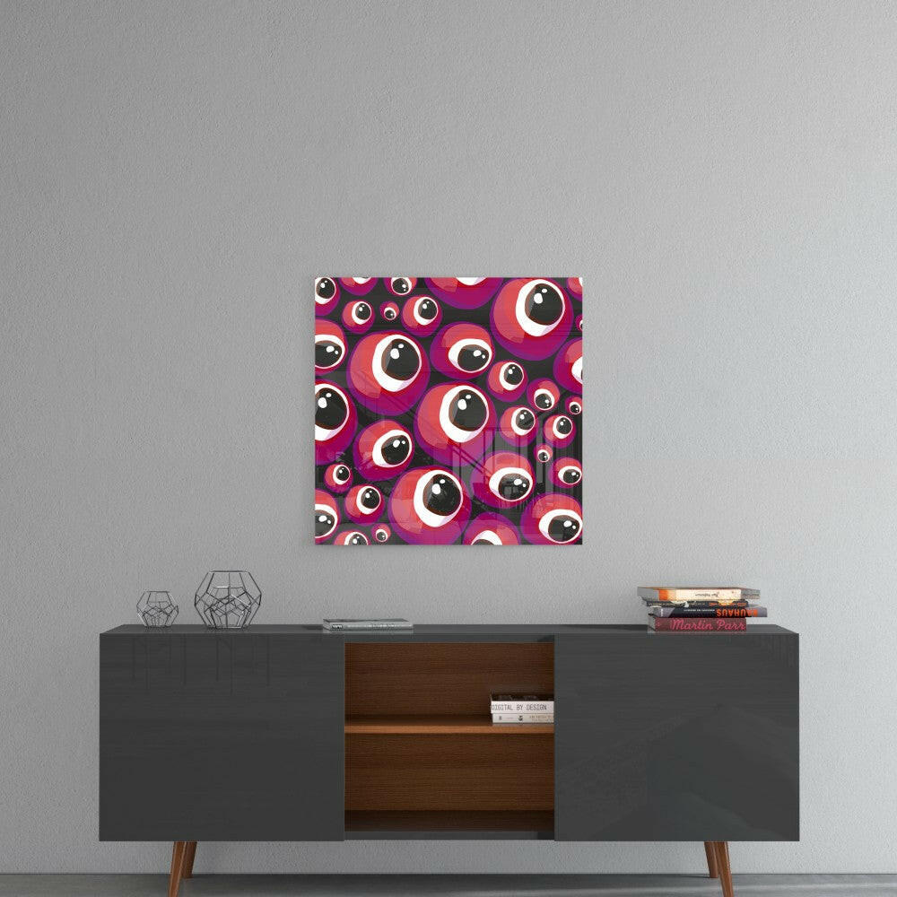 Insigneart USA Insigneart USA Red Evil Eye Beads Glass Wall Art