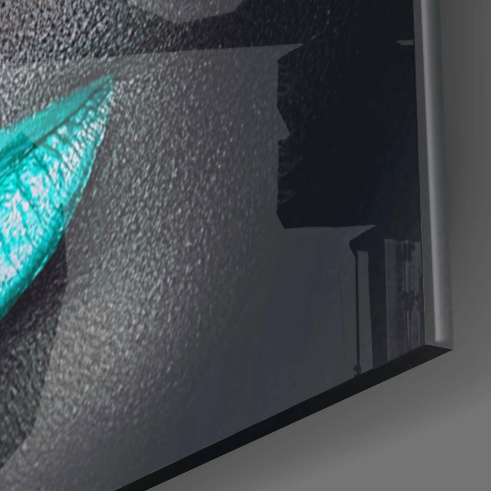 Insigneart USA Insigneart USA Blue Lashes Glass Wall Art