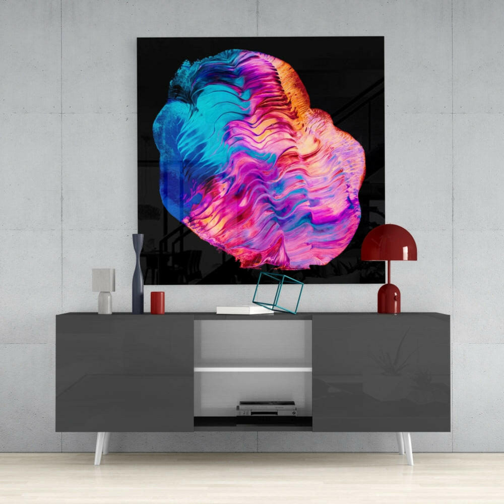 Insigneart USA Insigneart USA Dance of Colors Glass Wall Art