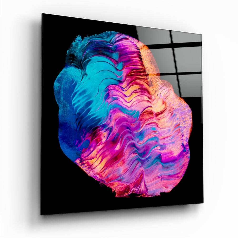 Insigneart USA Insigneart USA Dance of Colors Glass Wall Art