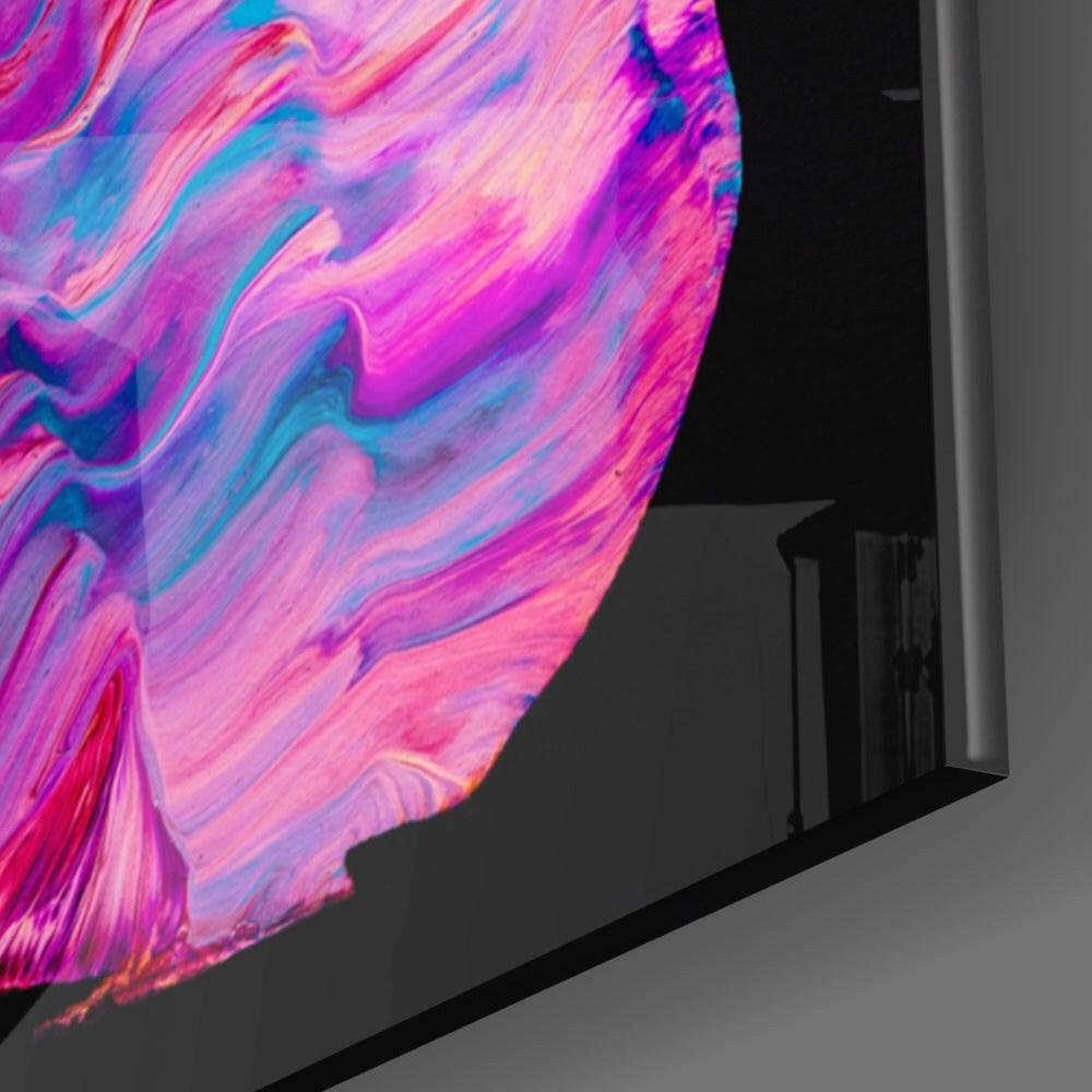 Insigneart USA Insigneart USA Dance of Colors Glass Wall Art
