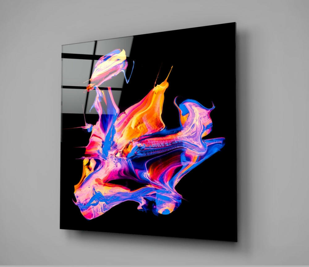 Insigneart USA Insigneart USA Dance of Colors Glass Wall Art