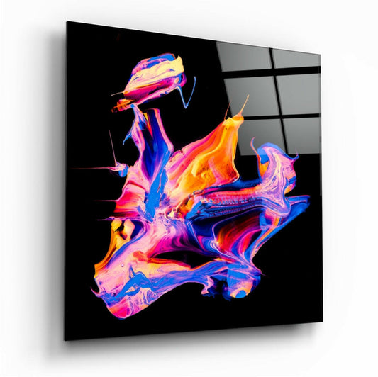 Insigneart USA Insigneart USA Dance of Colors Glass Wall Art